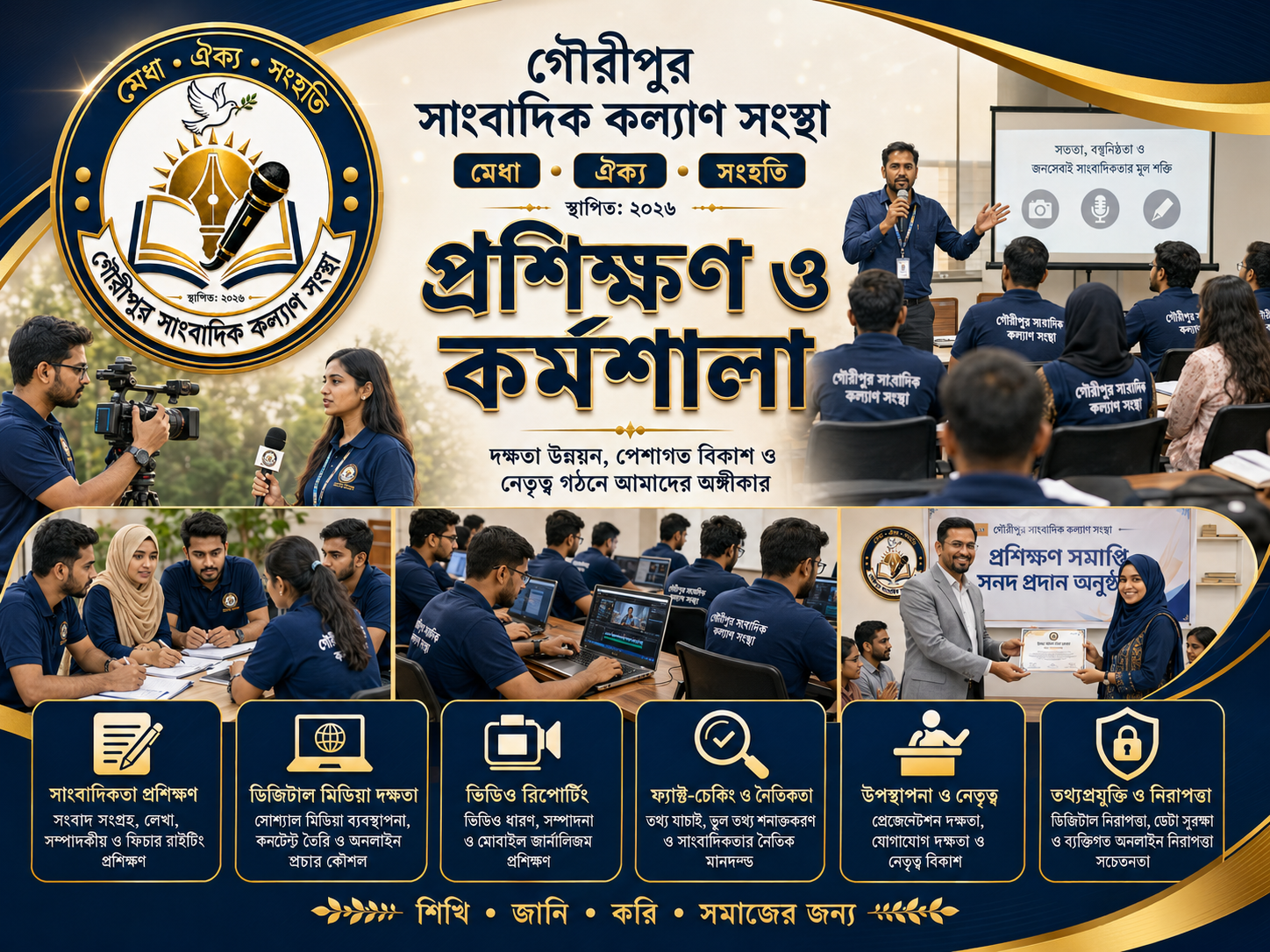 ফটো গ্যালারি প্রস্তুত হচ্ছে